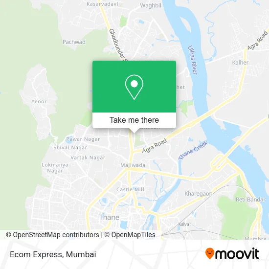Ecom Express map