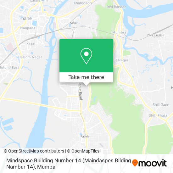Mindspace Building Number 14 (Maindaspes Bilding Nambar 14) map