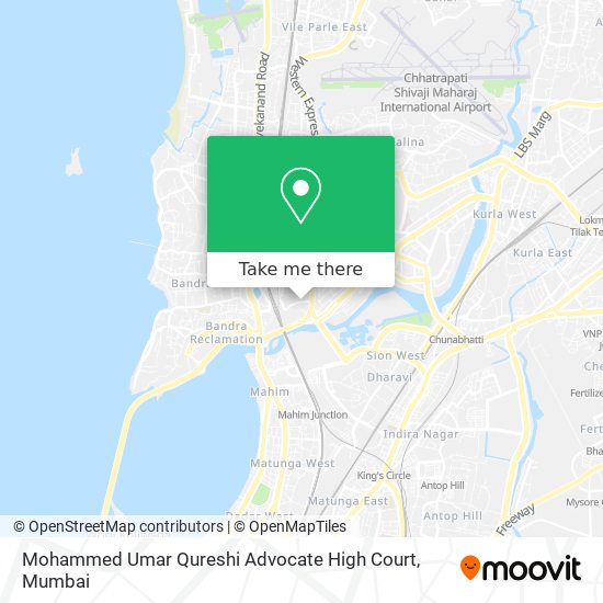 Mohammed Umar Qureshi Advocate High Court map