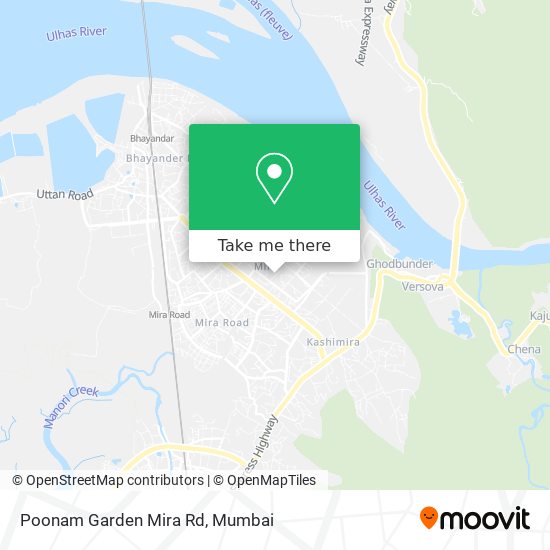 Poonam Garden Mira Rd map