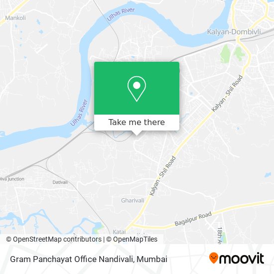 Gram Panchayat Office Nandivali map