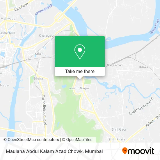 Maulana Abdul Kalam Azad Chowk map