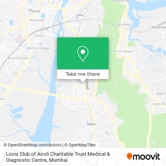 Lions Club of Airoli Charitable Trust Medical & Diagnostic Centre map