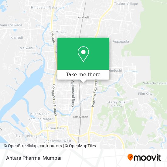 Antara Pharma map