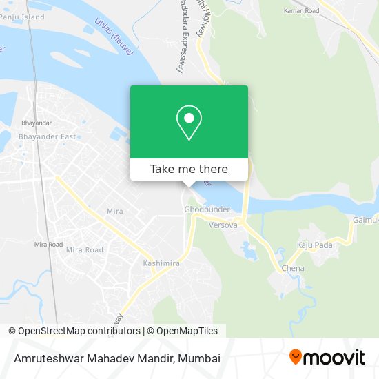 Amruteshwar Mahadev Mandir map