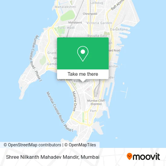 Shree Nilkanth Mahadev Mandir map