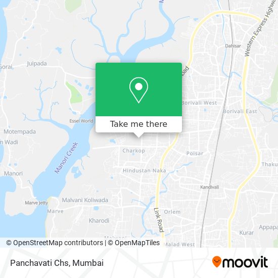 Panchavati Chs map