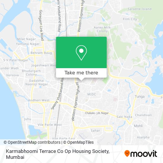 Karmabhoomi Terrace Co Op Housing Society map