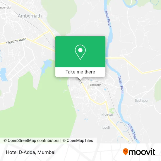 Hotel D-Adda map