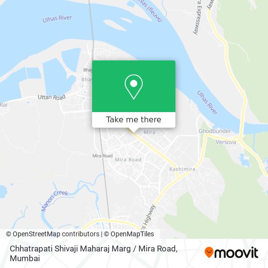 Chhatrapati Shivaji Maharaj Marg / Mira Road map