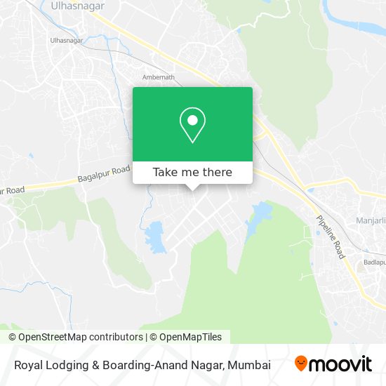 Royal Lodging & Boarding-Anand Nagar map