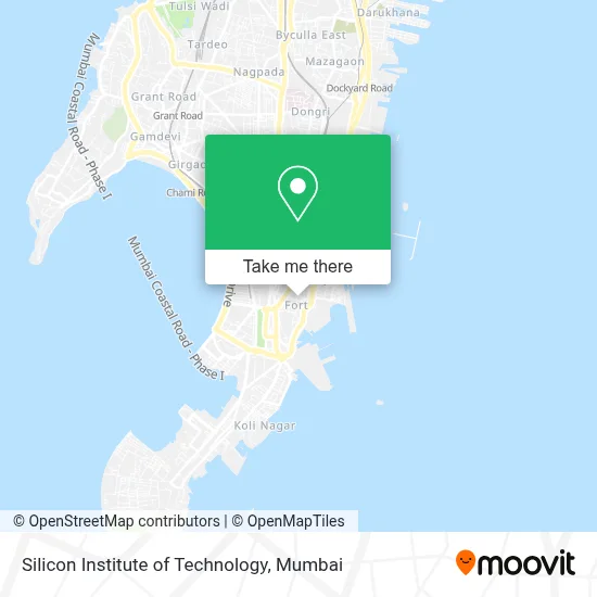 Silicon Institute of Technology map