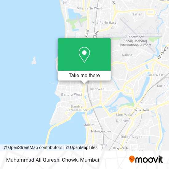 Muhammad Ali Qureshi Chowk map