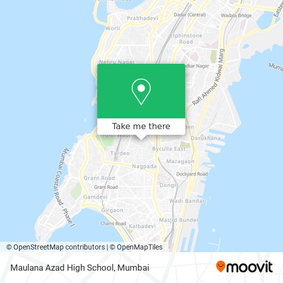 Maulana Azad High School map