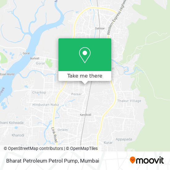 Bharat Petroleum Petrol Pump map