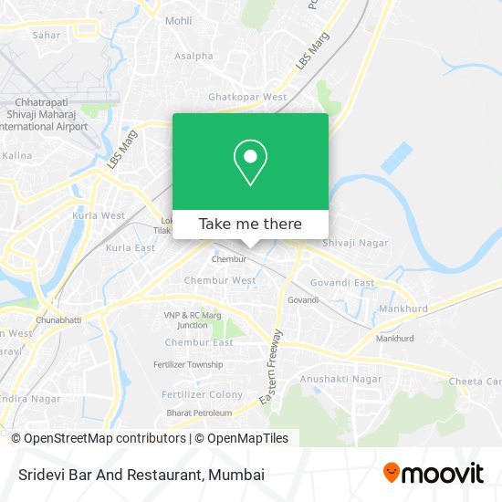 Sridevi Bar And Restaurant map