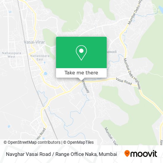 Navghar Vasai Road / Range Office Naka map