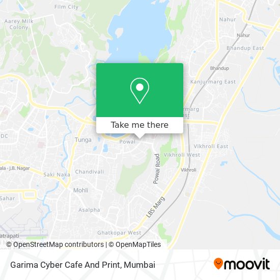 Garima Cyber Cafe And Print map