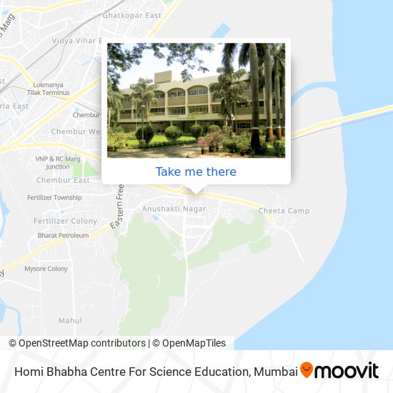 Homi Bhabha Centre For Science Education map