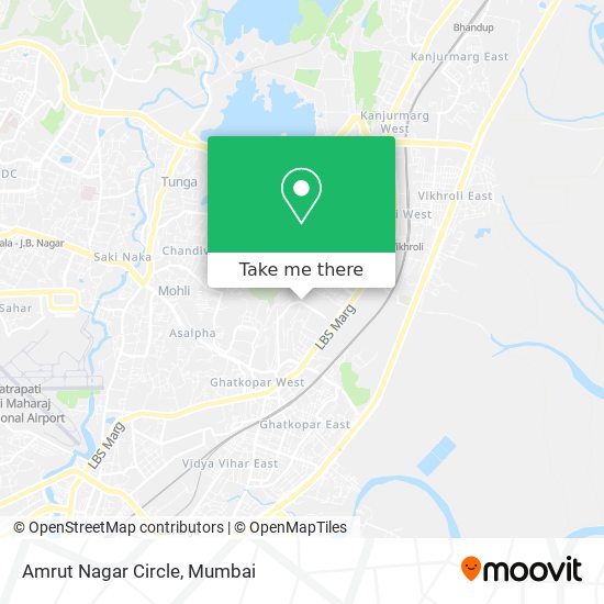 Amrut Nagar Circle map