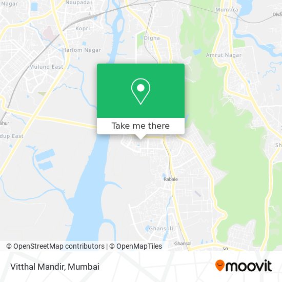 Vitthal Mandir map