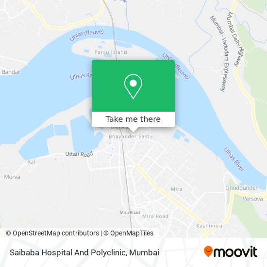 Saibaba Hospital And Polyclinic map