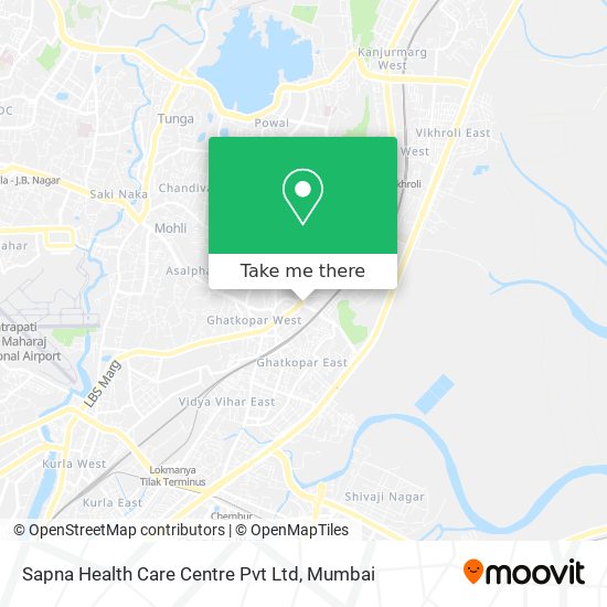 Sapna Health Care Centre Pvt Ltd map
