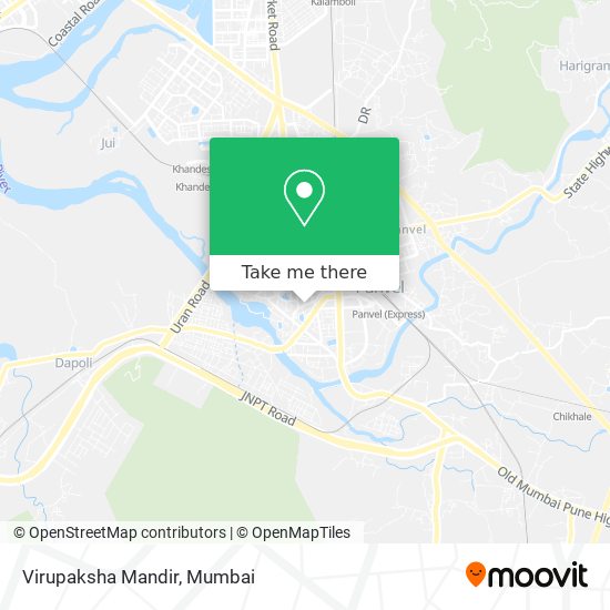 Virupaksha Mandir map