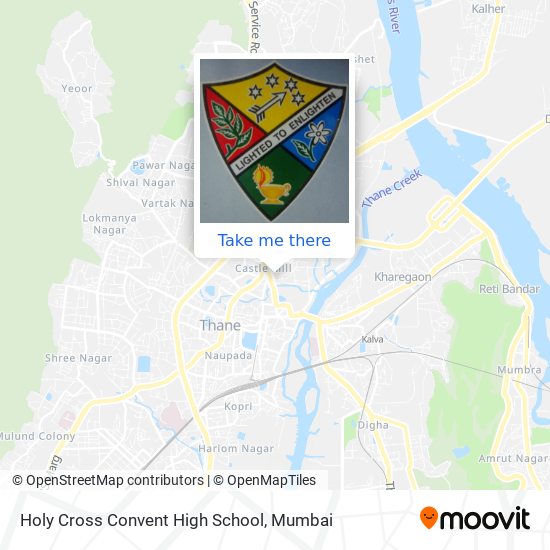 Holy Cross Convent High School map