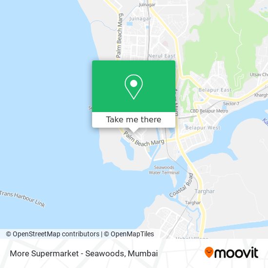 More Supermarket - Seawoods map