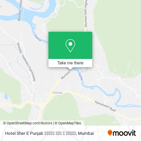 Hotel Sher E Punjab हॉटेल शेर ई पंजाब map