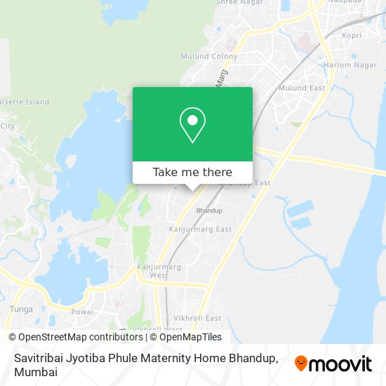 Savitribai Jyotiba Phule Maternity Home Bhandup map