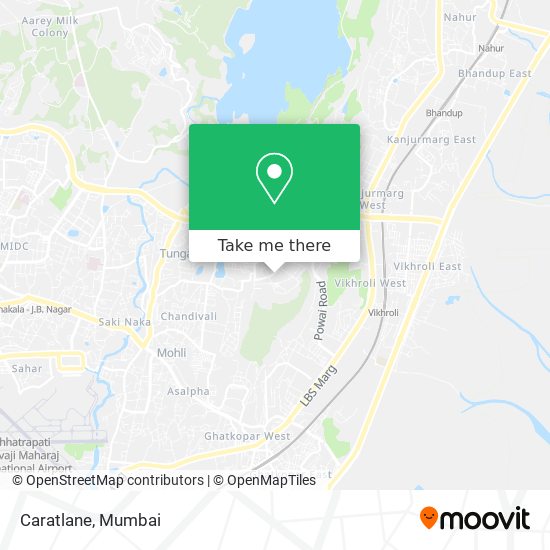 How to get to Caratlane in Bhandup West by Bus Train or Metro