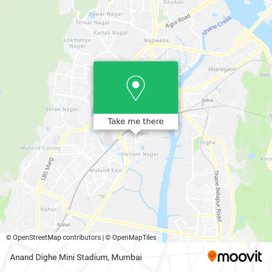 Anand Dighe Mini Stadium map