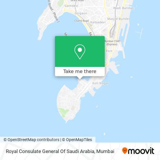 Royal Consulate General Of Saudi Arabia map