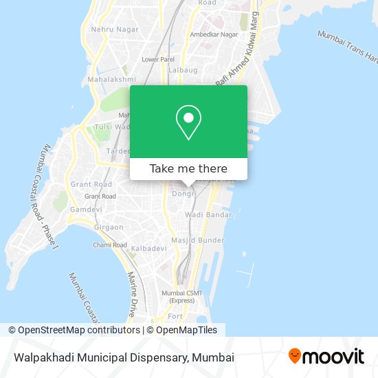 Walpakhadi Municipal Dispensary map