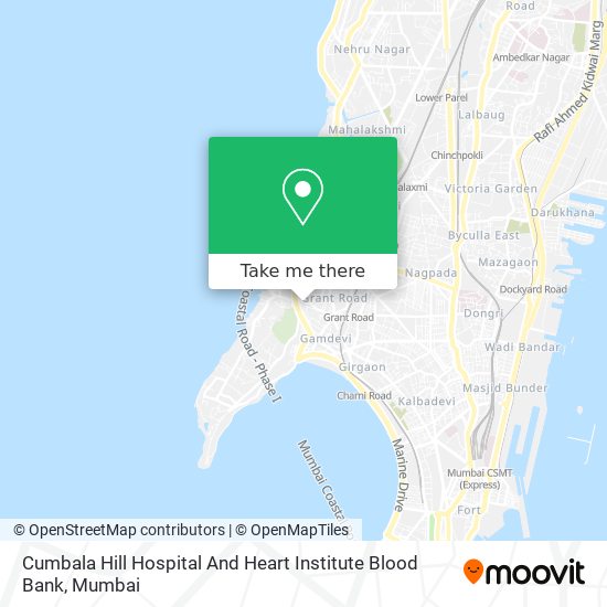 Cumbala Hill Hospital And Heart Institute Blood Bank map