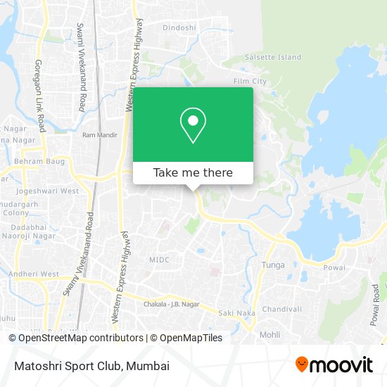 Matoshri Sport Club map