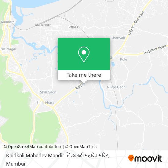 Khidkali Mahadev Mandir खिडकाळी महादेव मंदिर map