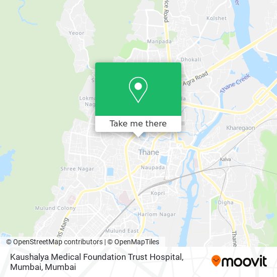 Kaushalya Medical Foundation Trust Hospital, Mumbai map