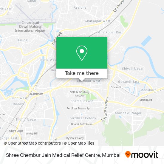 Shree Chembur Jain Medical Relief Centre map