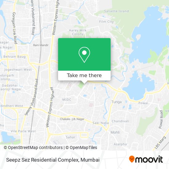 Seepz Sez Residential Complex map
