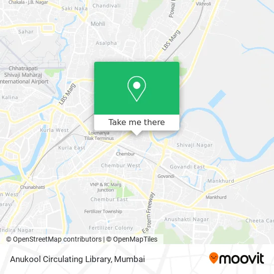 Anukool Circulating Library map