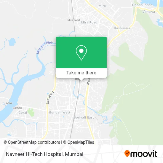 Navneet Hi-Tech Hospital map