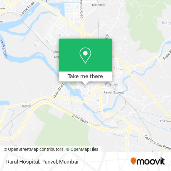 Rural Hospital, Panvel map