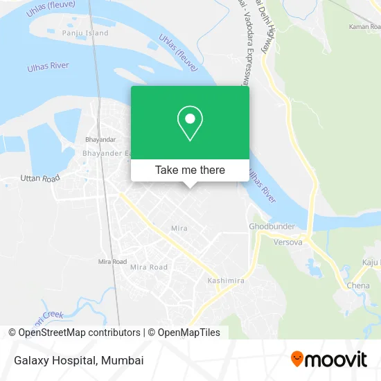 Galaxy Hospital map