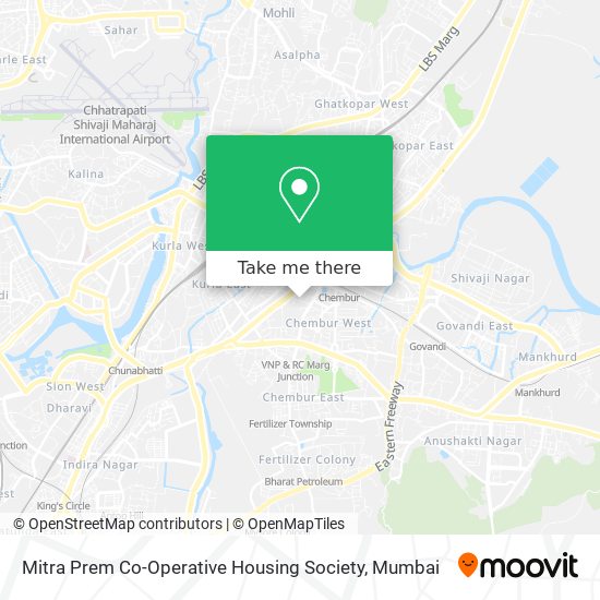 Mitra Prem Co-Operative Housing Society map