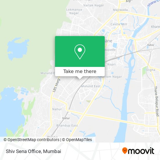 Shiv Sena Office map