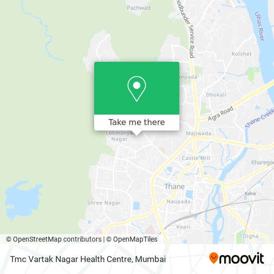 Tmc Vartak Nagar Health Centre map