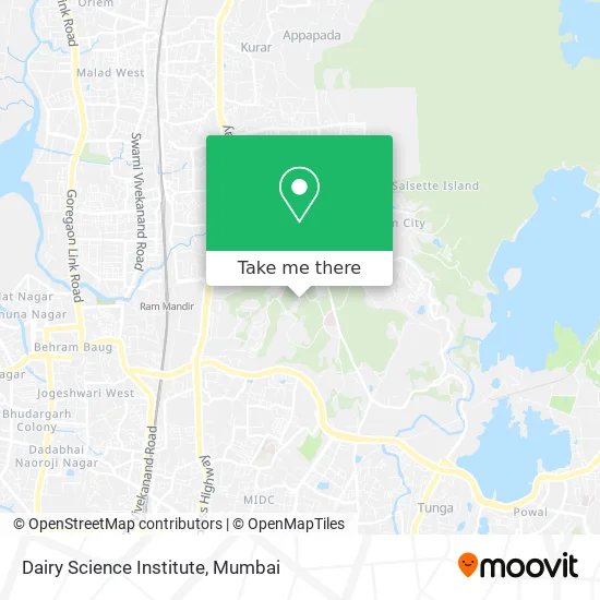 Dairy Science Institute map